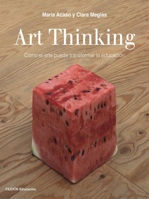 Detalles del título Art Thinking de María Acaso - Lista de espera